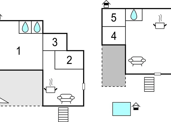 Five-bedroom In Novigrad Дом отдыха Новиград-Далмация
